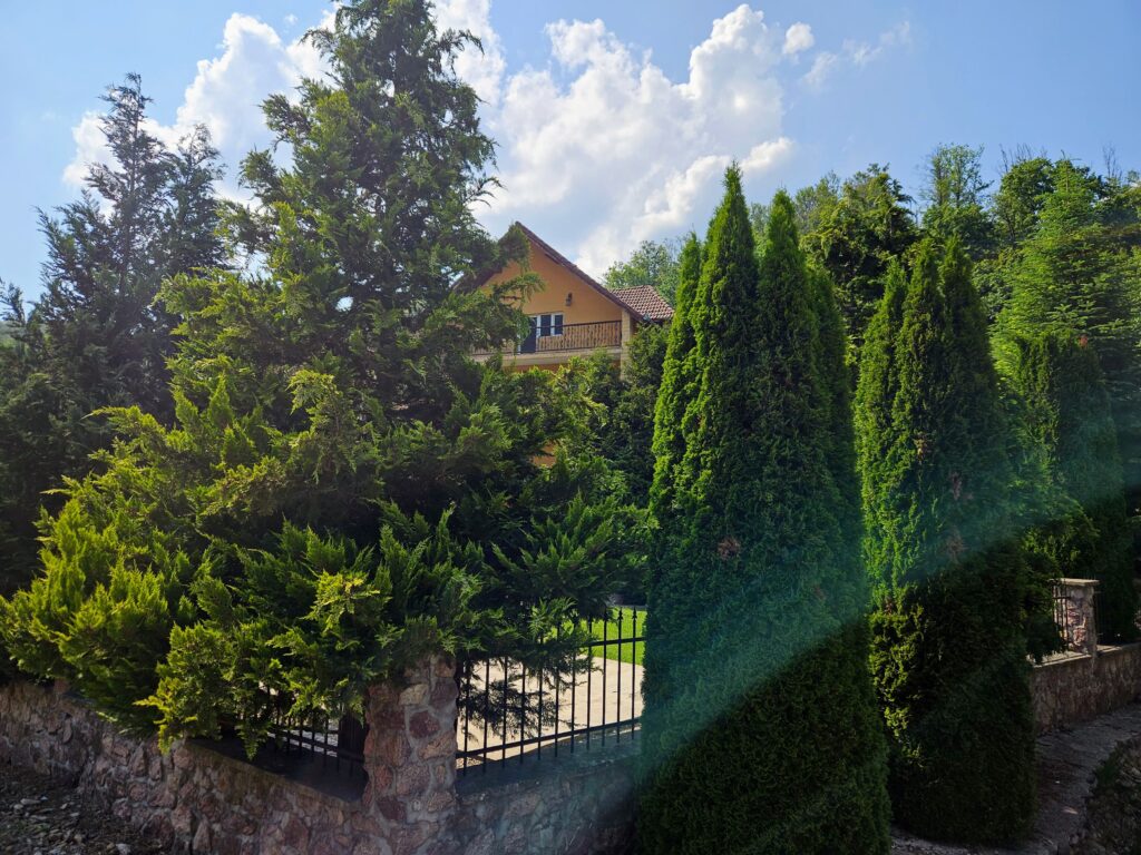 Main villa main road view